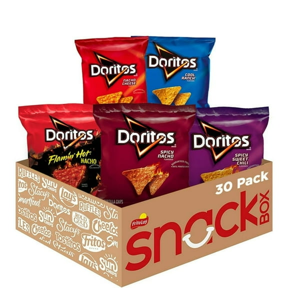 Doritos Mix Variety Pack Tortilla Chips, 30 pk