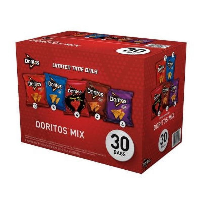 Doritos Mix Variety Pack, Spicy Flavored Tortilla Chips, Cool