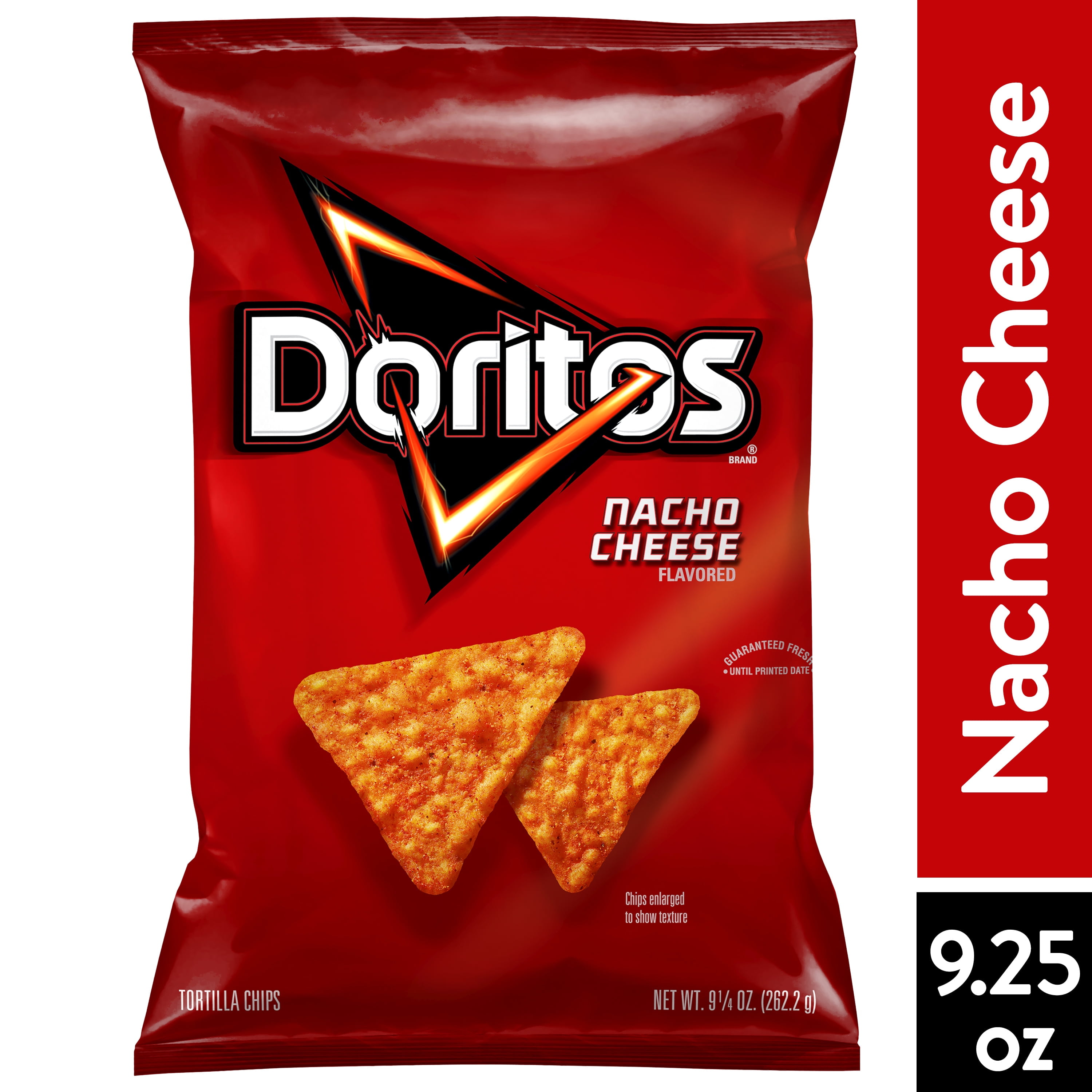 friktion Så mange Elendig Doritos Nacho Cheese Flavored Tortilla Chips, 9.25 oz Bag - Walmart.com