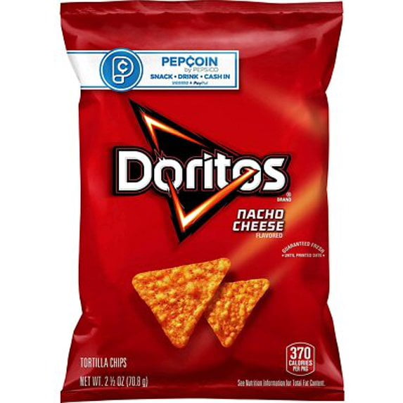 Doritos Nacho Cheese Flavored Tortilla Chips Snack Packs, 2.5 oz Bigger Bags, 24 Count Multipack