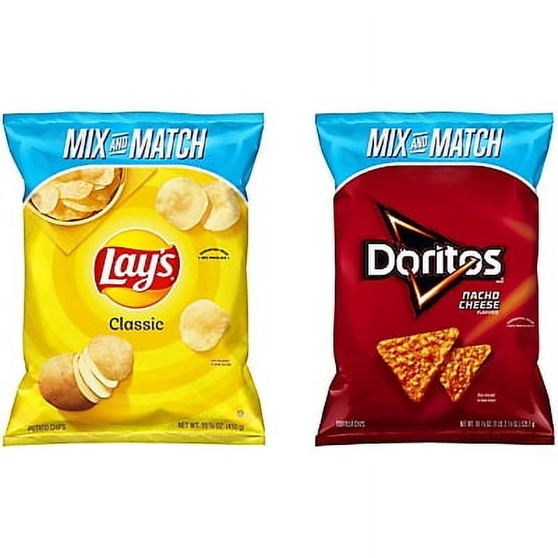 Doritos Nacho Cheese & Lay's Classic - Pick n' Pack - Walmart.com