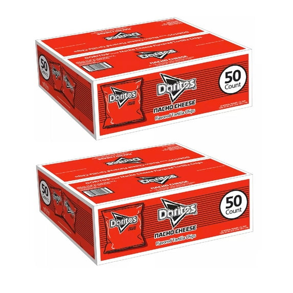 Doritos Nacho Cheese Tortilla Chips (1 oz., 50 pk.) 2PK
