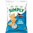 thumbnail image 1 of Doritos Simply Tortilla Chips Zesty Cool Ranch Flavored 7.5 oz Bag ( 3 Pack ), 1 of 5