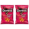 thumbnail image 1 of Doritos Spicy Garlic Flavored Tortilla Chips, 210g (2 Pack), 1 of 6
