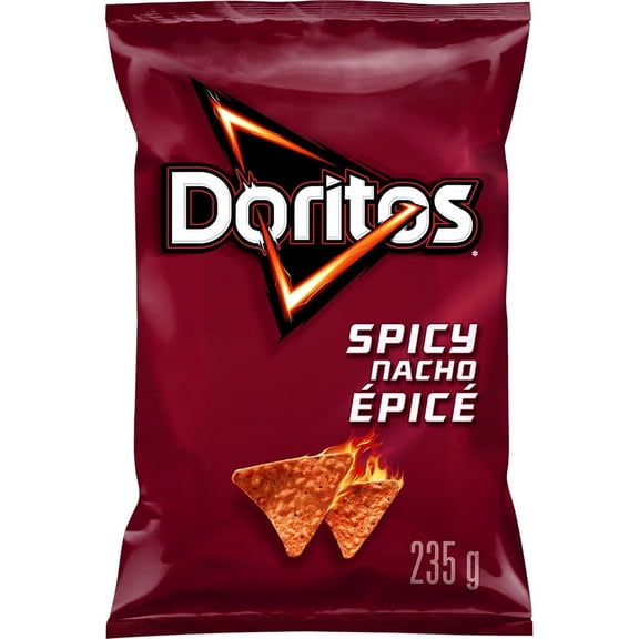 Doritos Spicy Nacho Tortilla Chips, 235g/8.2 oz