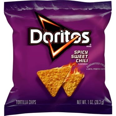 Doritos Spicy Sweet Chili Flavored Tortilla Chips Snack Chips, 1 Ounce Bag Single Pack