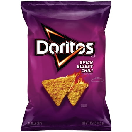 Doritos? Spicy Sweet Chili Tortilla Chips 3.125 oz. Bag