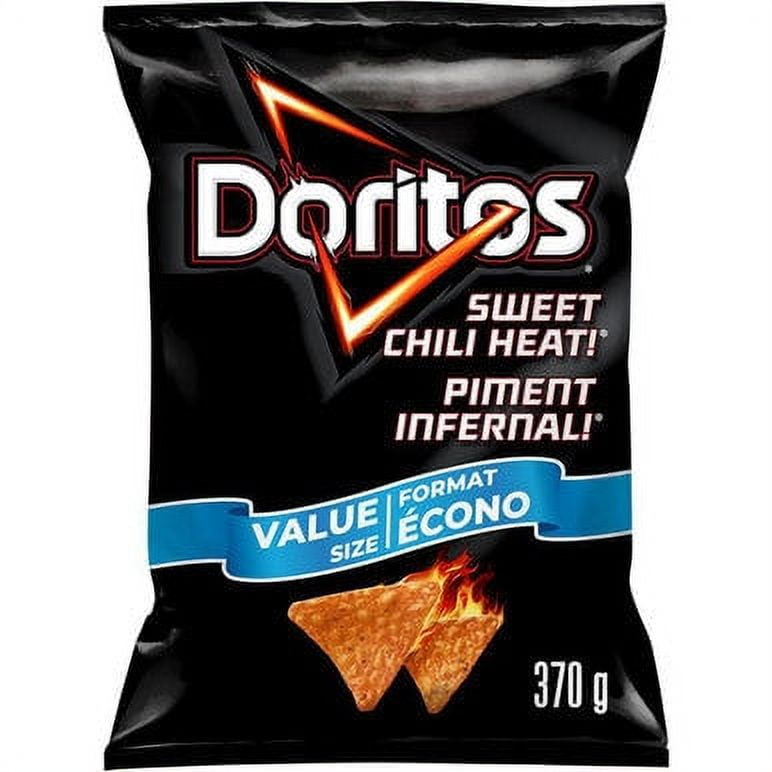 Doritos Sweet Chili Heat Tortilla Chips, 370g/13.1 oz., Value Size Bag