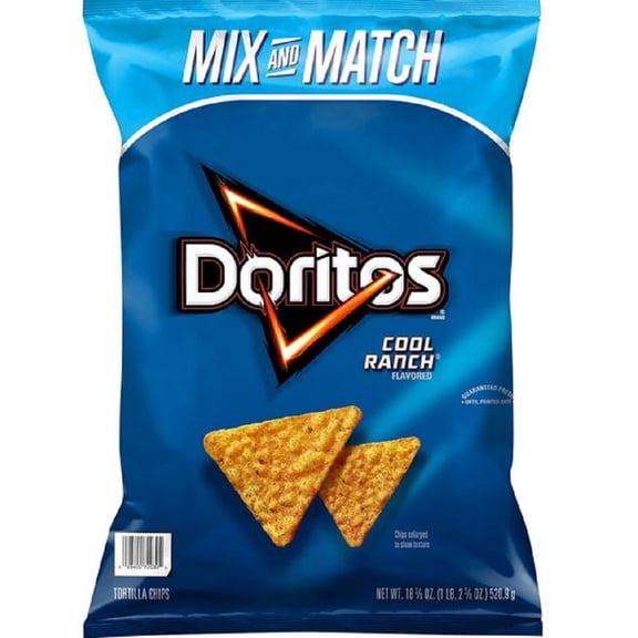 Doritos Tortilla Chips, Cool Ranch Flavored (18.38 oz.)