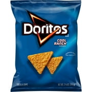 Doritos Tortilla Chips Cool Ranch Flavored 2.625 oz Bag