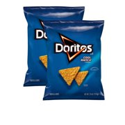 Doritos Tortilla Chips Cool Ranch Flavored Snack Chips,2PACK