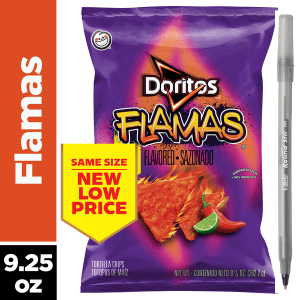 Doritos Tortilla Chips Flamas Flavor