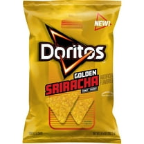 Doritos Tangy and Sweet Golden Sriracha Tortilla Chips, 9.25 Ounce Bag