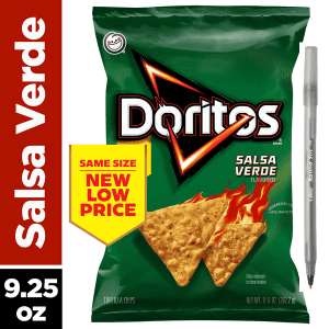 Doritos Tortilla Chips Salsa Verde Flavor