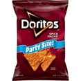 thumbnail image 1 of Doritos Tortilla Chips Spicy Nacho Flavored 14.5 ounce Bag ( 4 Pack ), 1 of 6