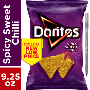 Doritos Tortilla Chips Spicy Sweet Chili Flavor