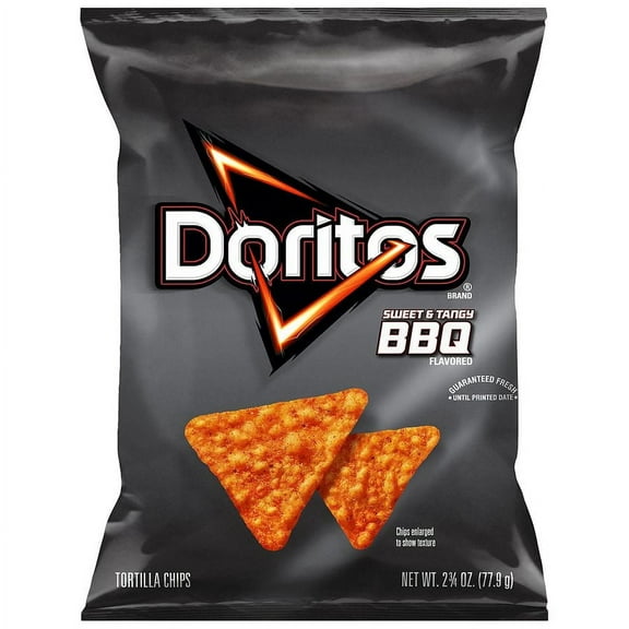Doritos Tortilla Chips, Sweet & Tangy BBQ 2.75 Oz