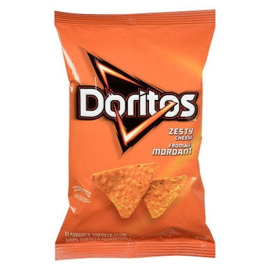 Doritos Zesty Cheese Tortilla Chips, 80g/2.8 oz