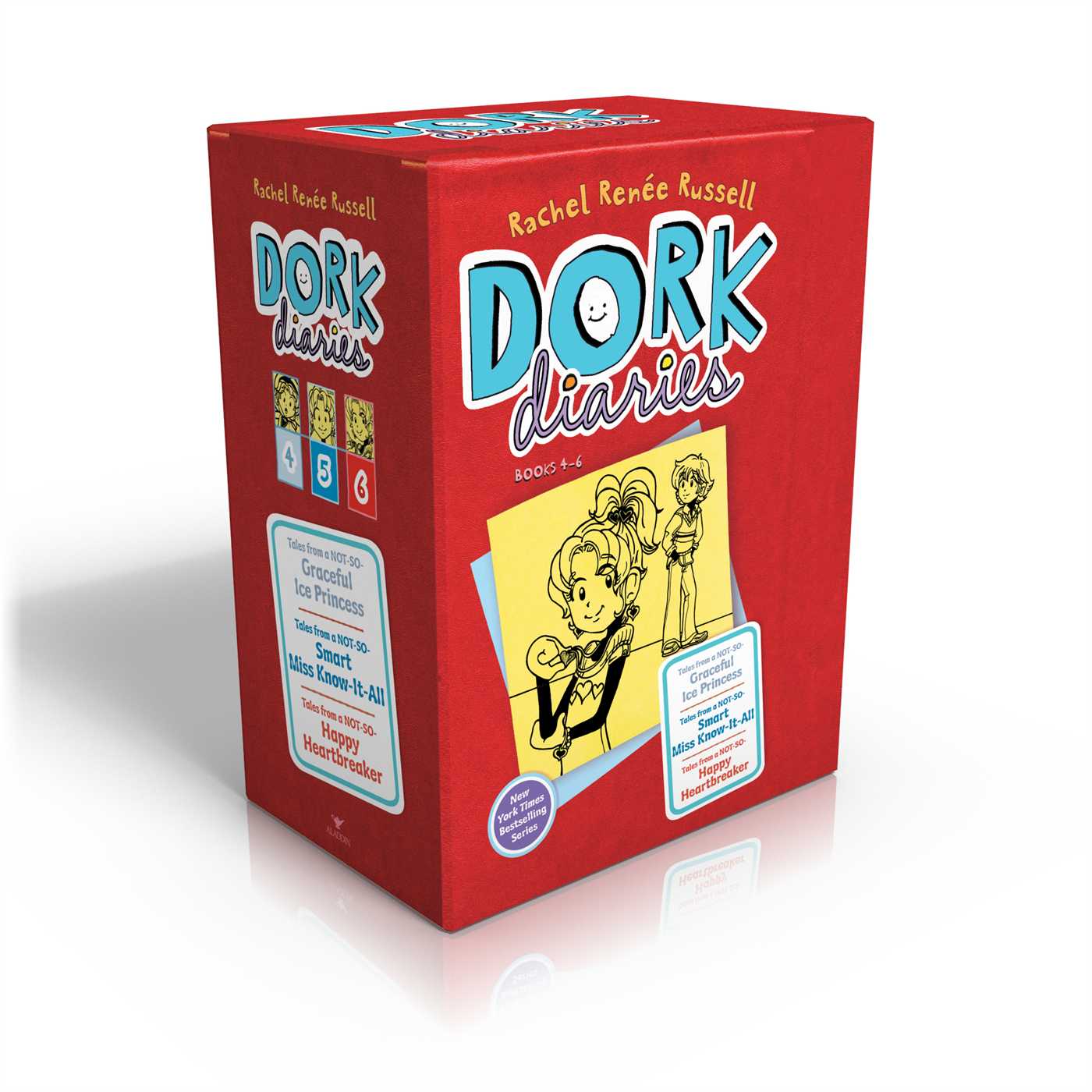 Dork Diaries Box Set (Books 4-6): Dork Diaries 4; Dork Diaries 5; Dork Diaries 6 (Boxed Set) (Hardcover) - image 1 of 1