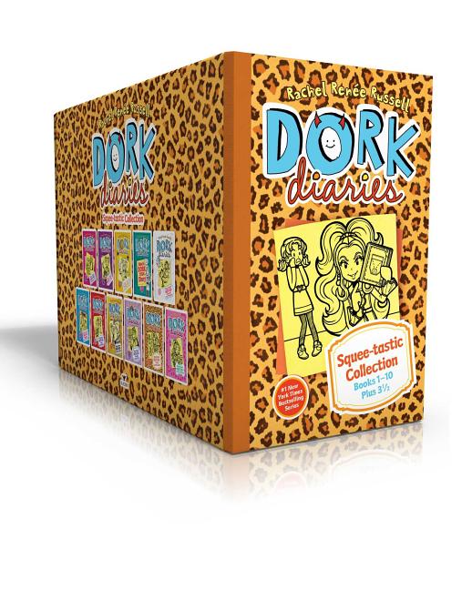 Dork Diaries: Dork Diaries Squee-Tastic Collection Books 1-10 Plus 3 1/2: Dork Diaries 1; Dork Diaries 2; Dork Diaries 3; Dork Diaries 3 1/2; Dork Diaries 4; Dork Diaries 5; Dork Diaries 6; Dork Diari - image 1 of 1