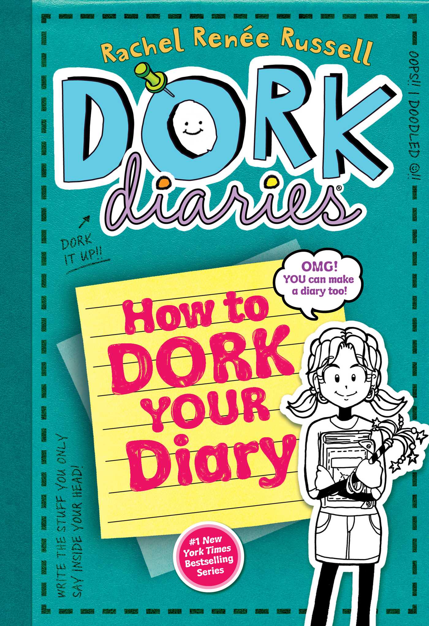 Dork Diaries: Dork Diaries 3 1/2 : How to Dork Your Diary (Hardcover) - image 1 of 1