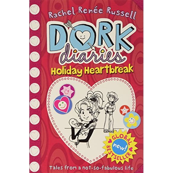 Pre-Owned Dork Diaries Holiday Heartbreak by Rachel Renee Russell (Paperback), Children's Books, English
