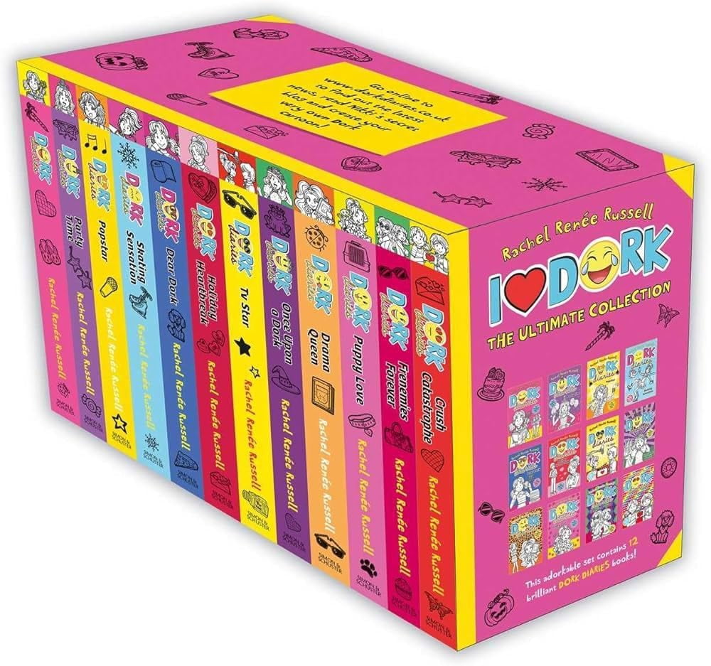 Dork Diaries ドークダイアリーズ　洋書 12冊 Dork Diaries Series Books 1–12 Box Set by Rachel Renée Russell