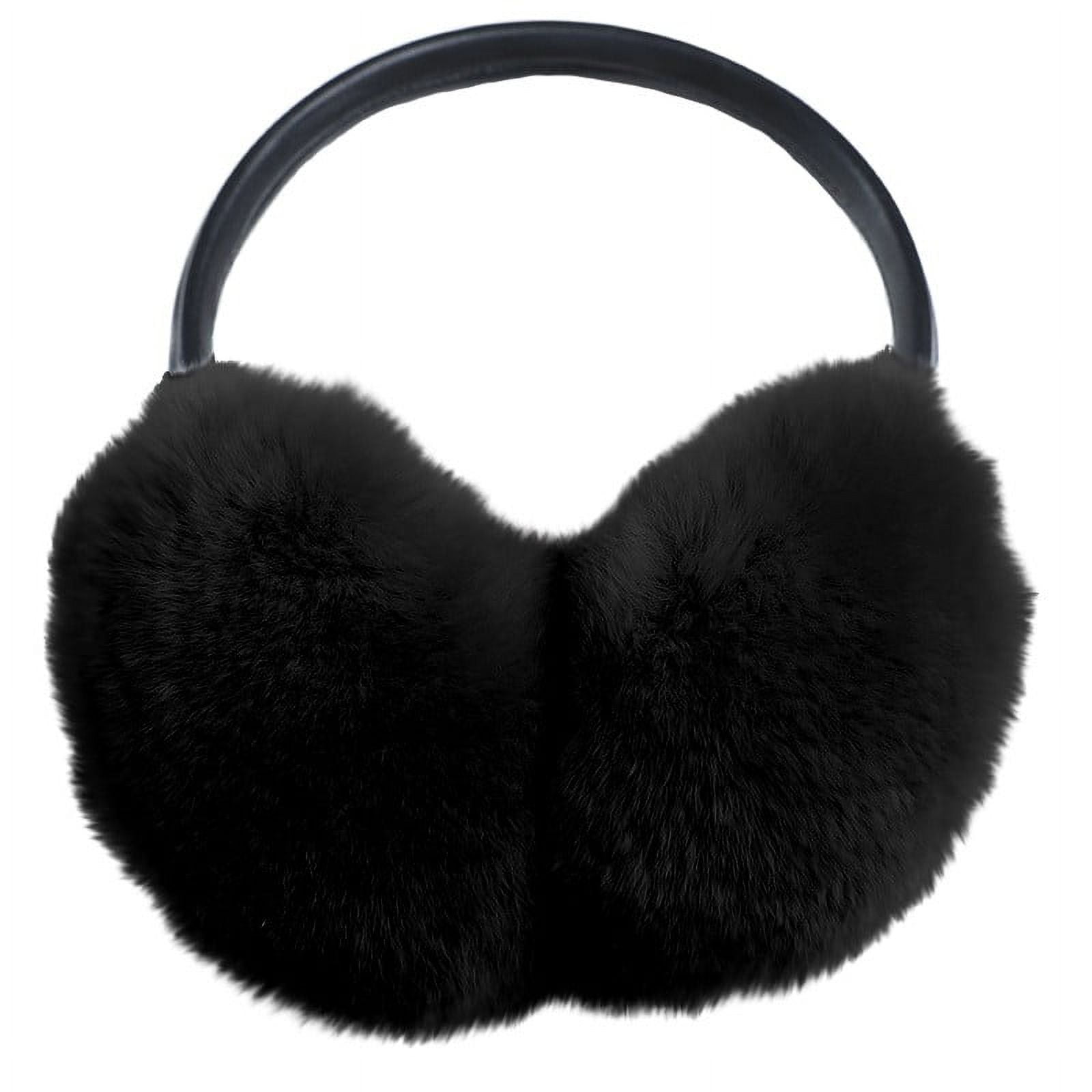Dorkasm Ear Warmers Ear Muffs for Winter Ear Muffs Puffy Fluffy Men