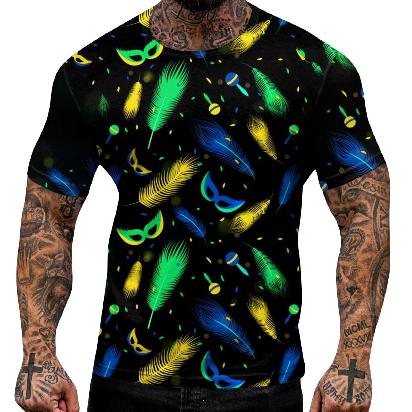 etsy mens mardi gras shirt