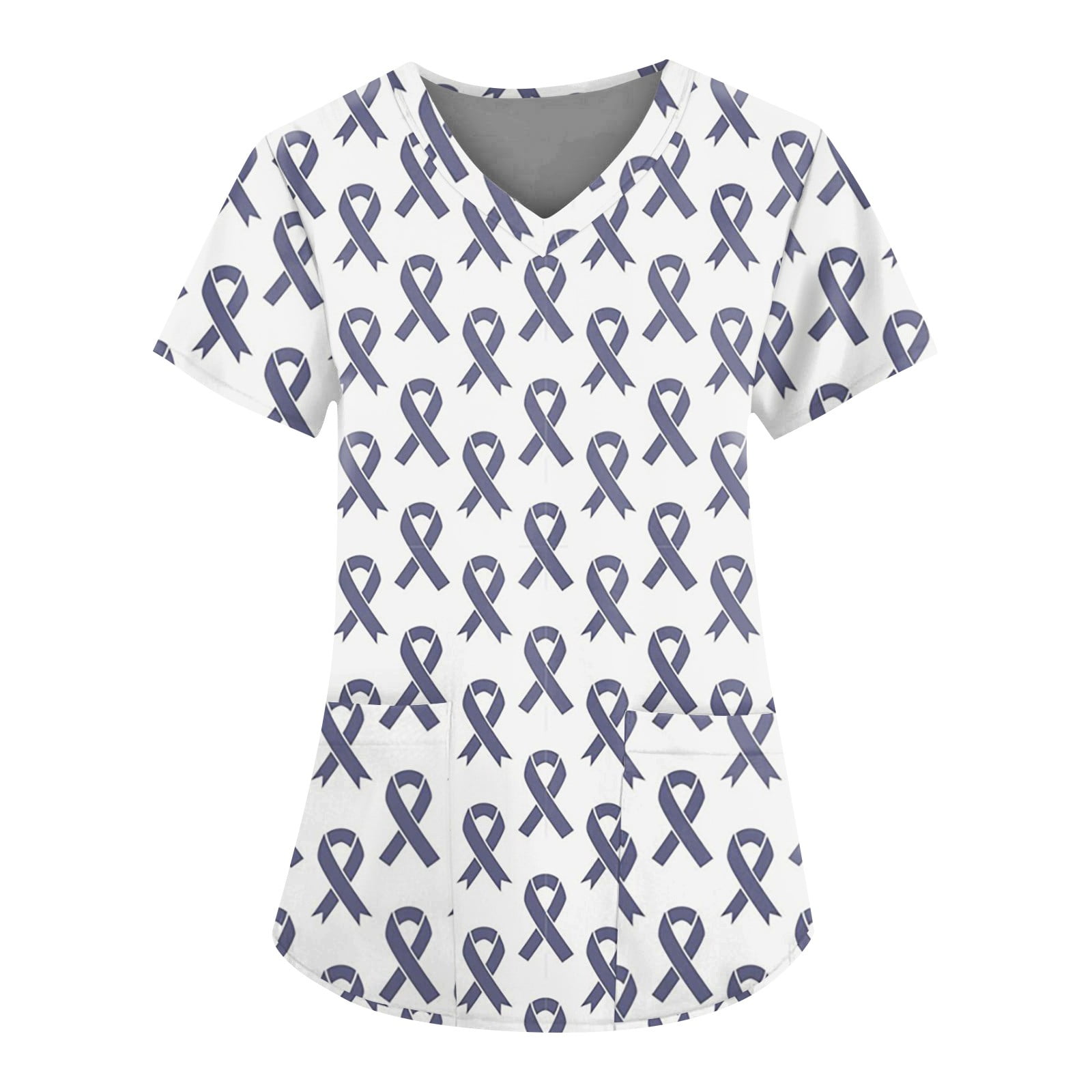 Dorkasm Scrub Uniforms for Women Cartoon Scrubs for V Neck Clearance