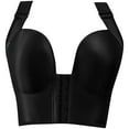 thumbnail image 1 of Dorkasm Women T Shirt Bras for Women Full Coverage Seamless Minimizer Comfort T Shirt Bra Black 48, 1 of 4