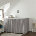 thumbnail image 1 of Dorm Bed Skirt, Dorm Bed Skirt Twin XL, 100% Microfiber Dorm Bed Skirts, Twin Extra Long Dorm Bedding, Split Corner, Twin XL 32" Drop (White), 1 of 6