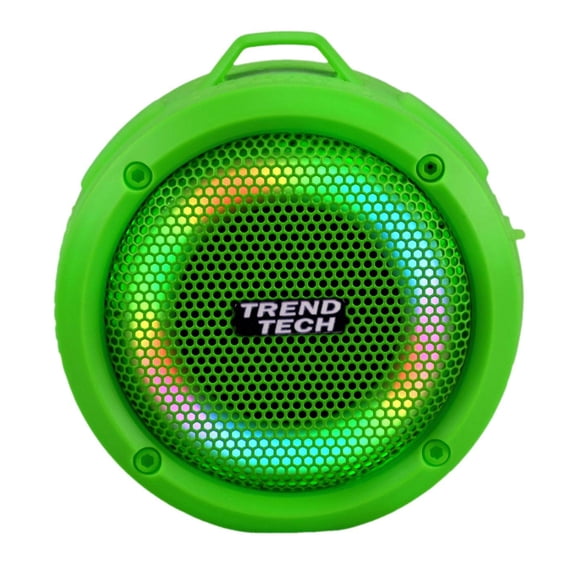 Dorm Blaster Super Sound Waterproof LED Speaker - Light up, All Weather Bluetooth Speaker - Superior Sound and Quality (Green)