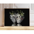 thumbnail image 1 of Dorm Room Decor Aesthetic Prints Wall Art, Black Wall Art Neutral Prints Strawberry Home Decor, Funky Wall Art Trendy Prints Above Bed Decor Wall Art, Modern Wall Decor, 8x12 UNFRAMED, 1 of 2