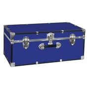 Dorm and Camp Storage Footlocker Trunk, Blue, 30-Inch SWD5120-40