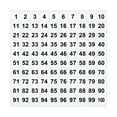 thumbnail image 1 of Dorm room essentials, 1 Inch 1 To 100 Number Combination Stickers Sheets For Note Decoration, 1 of 6