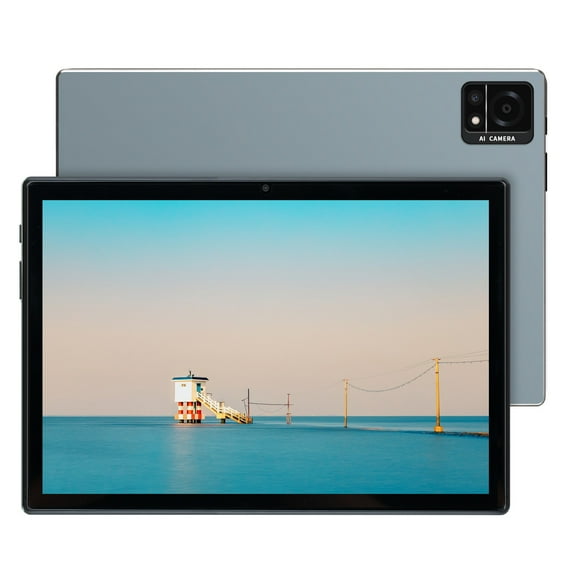 Dorm room essentials, 10.1 Inch Tablet Android Quad-core 4+32G Front And Rear Double Camera Support Double Card Learning Game Business Foreign Trade Tablet