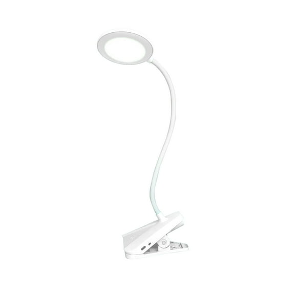 Dorm room essentials, Clip Desk Light LED Storage Portable Desk Light Bedroom Bedside Clip Night Light USB Charging Gift