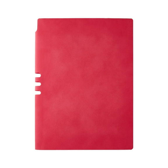 Dorm room essentials, Solid Color Diary Thick Work Notebook A5 Perforated Notebook 200 Pages 8.34x6.18-80g Dorian Paper Hardcover