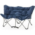 thumbnail image 1 of DormCo 2East™ Twin Butterfly Chair - Heathered Navy, 1 of 9