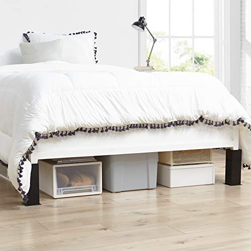 DormCo 8" Lift Carbon Steel Bed Risers Black