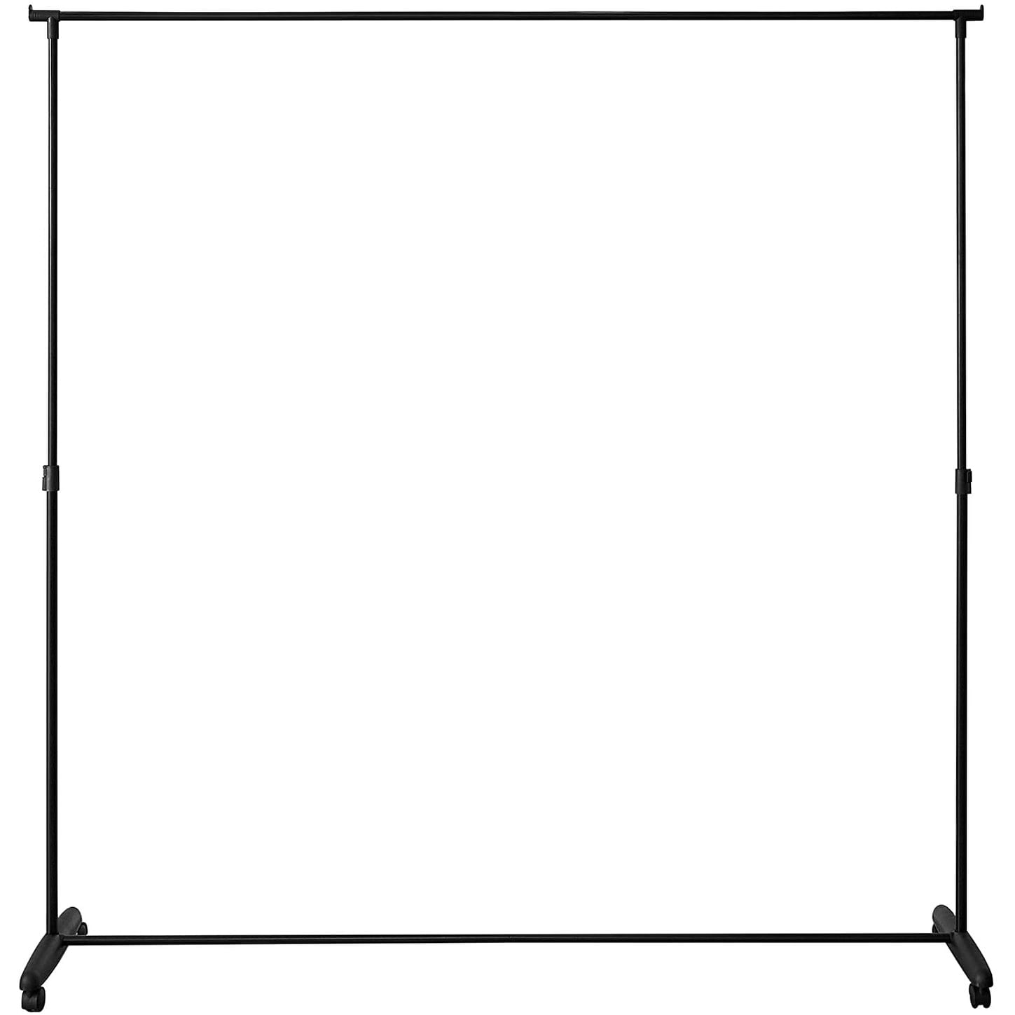 Adjustable Black Carbon Steel Privacy Room Divider Frame