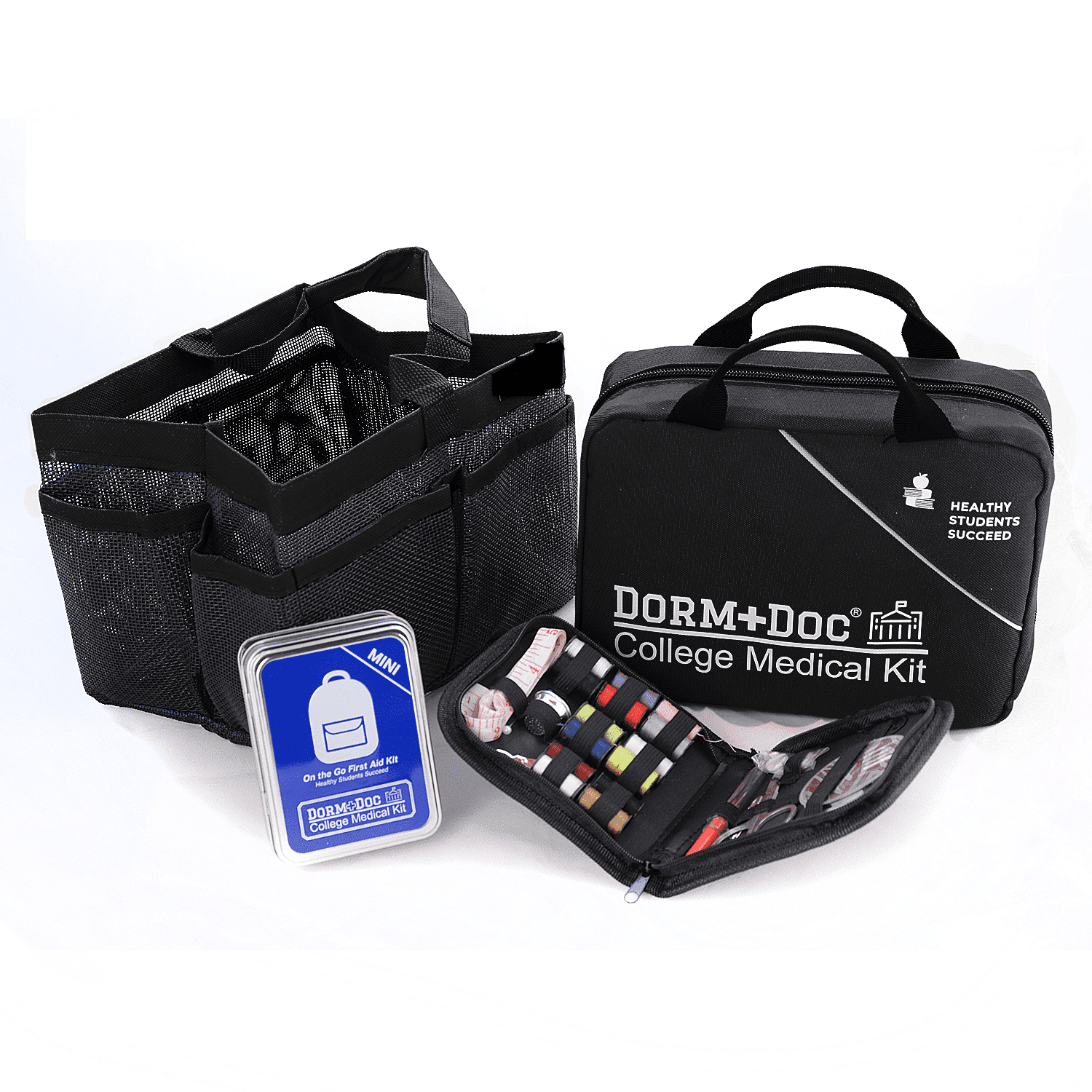 DormDoc 175pc Bundle-MeshTote- MiniTin25pc- Sewing Kit