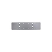Dorma BP89689 2.87 in. Wide Backplate for Top Jamb with Frame - Aluminum Finish
