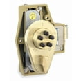 thumbnail image 1 of Kaba Deadlocking Spring Latch Satin Brass  922-04, 1 of 1