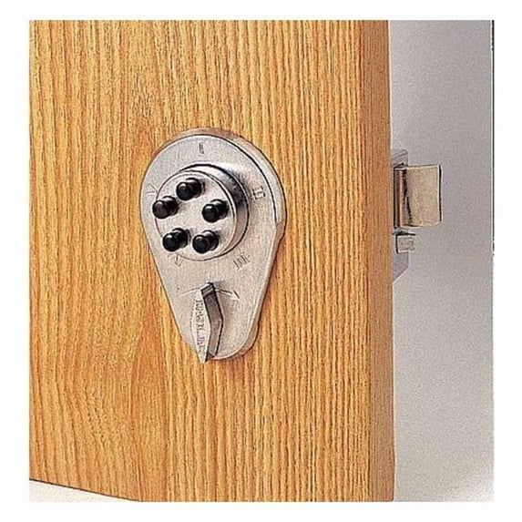 Simplex Deadlocking Spring Latch,Satin Chrome 919-26D