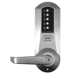 Simplex Push Button Exit Trim,Key Override,Left 5010-XS-WL-26D-41