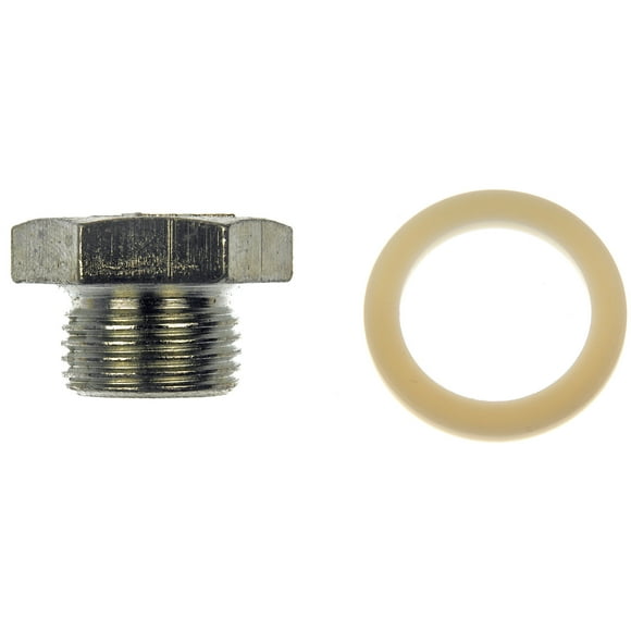 Dorman 090-008 Engine Oil Drain Plug for Specific Models, Silver (Pack of 5)