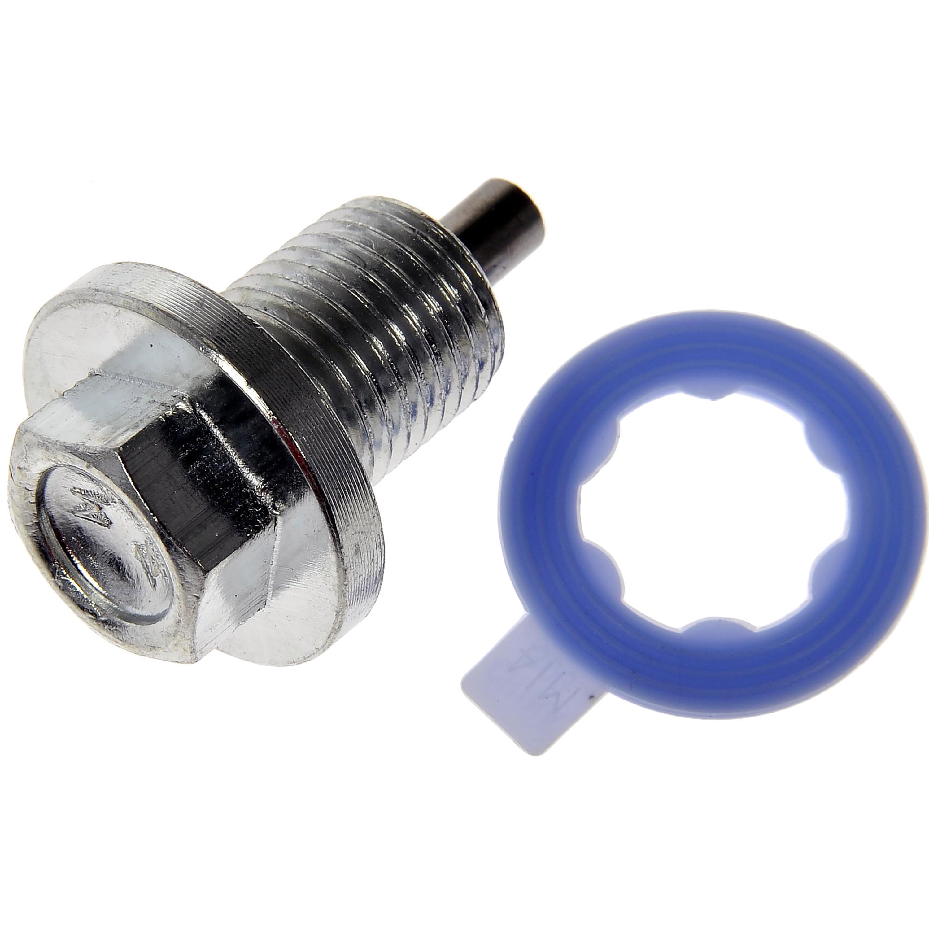 Dorman 090-036 Engine Oil Drain Plug for Specific Dodge / Honda / Plymouth Models, Silver (Pack of 5)
