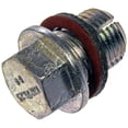thumbnail image 1 of Dorman 090-191 Engine Oil Drain Plug Silver (Pack of 5), 1 of 2